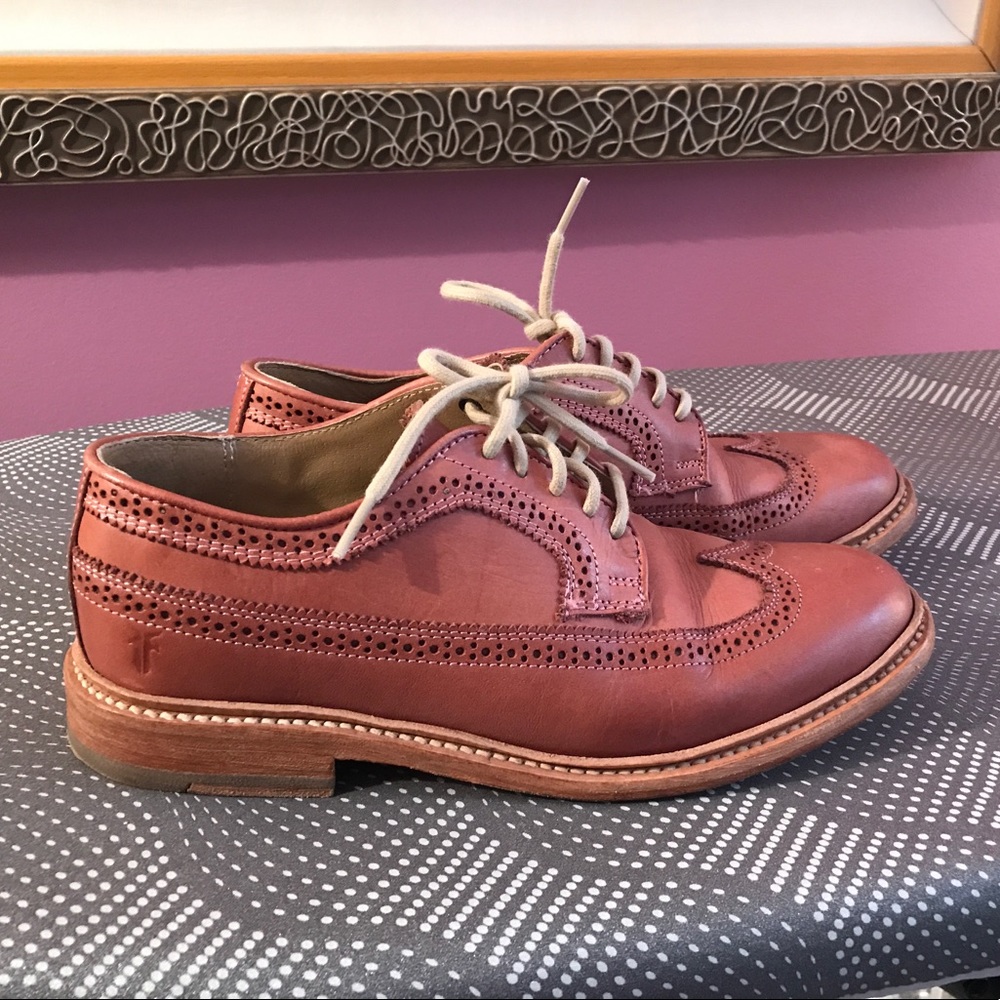 Frye James wingtip oxford